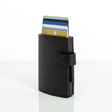 將圖片載入圖庫檢視器 Cascade Wallet SNAP RFID 安全防盜環扣真皮三摺錢包
