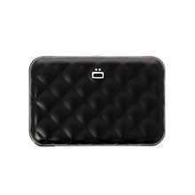 將圖片載入圖庫檢視器 Quilted Button RFID安全防盜菱格紋卡匣
