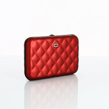 將圖片載入圖庫檢視器 Quilted Button RFID安全防盜菱格紋卡匣
